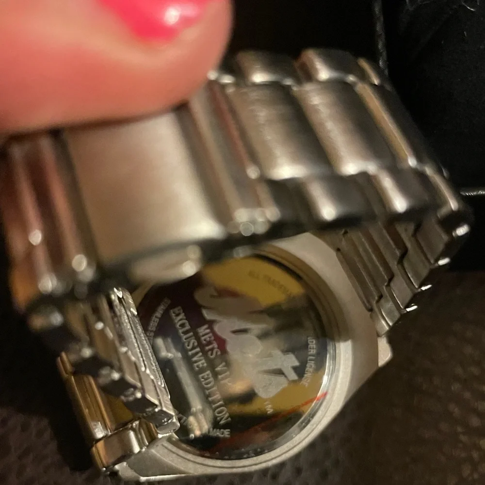 NY Mets VIP Exclusive Stainless Steel Watch ⚾️